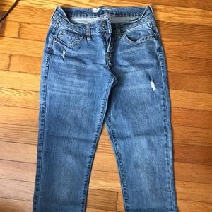 Old Navy crop jeans size 0